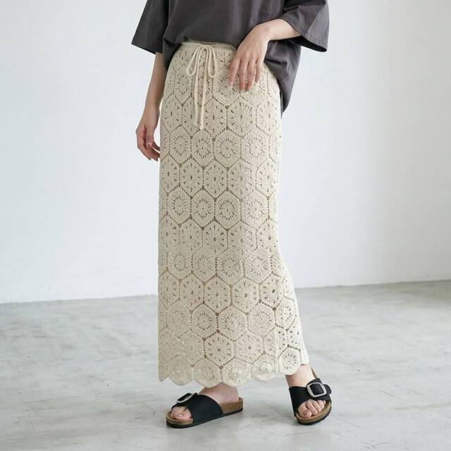 クロシェIラインスカート