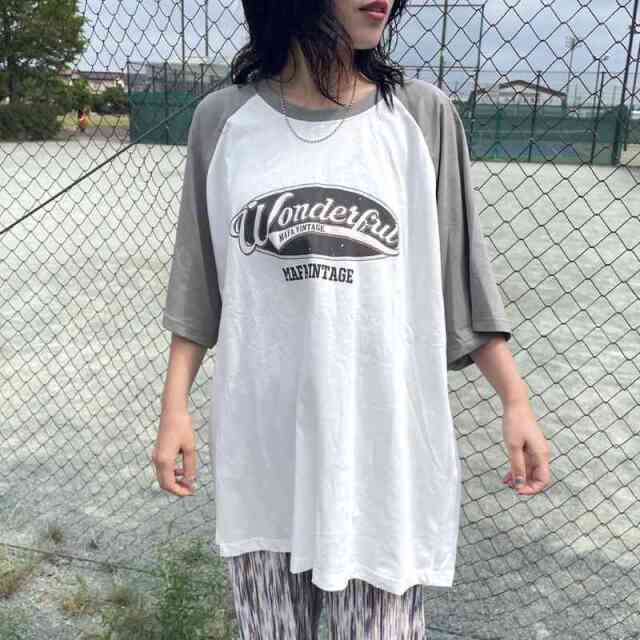 ラグランロゴBIGTシャツ