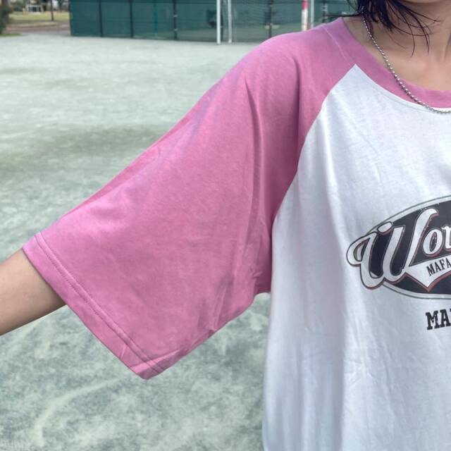ラグランロゴBIGTシャツ