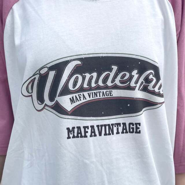 ラグランロゴBIGTシャツ