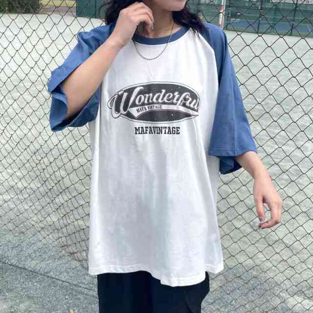 ラグランロゴBIGTシャツ