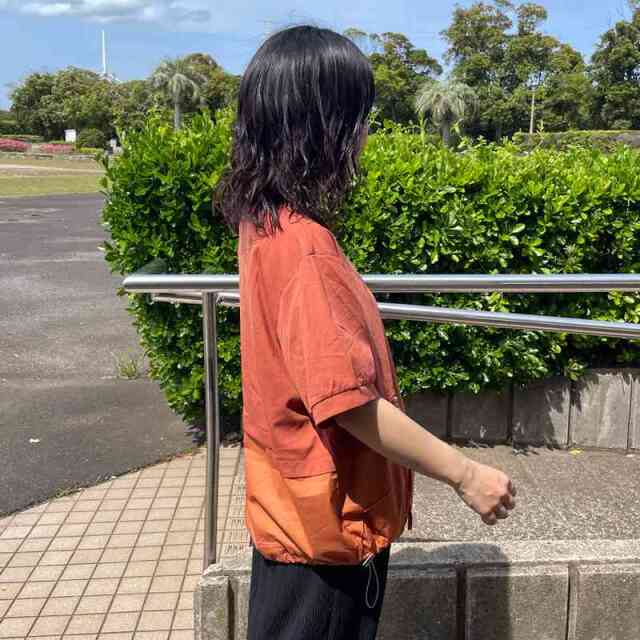 切替ZIPプルオーバー