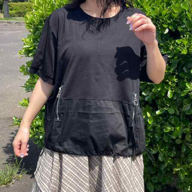 切替ZIPプルオーバー
