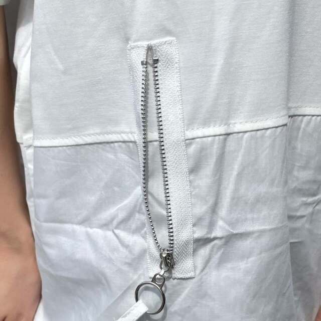 切替ZIPプルオーバー