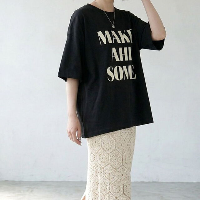 スラブロゴBIGTシャツ