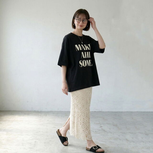 スラブロゴBIGTシャツ