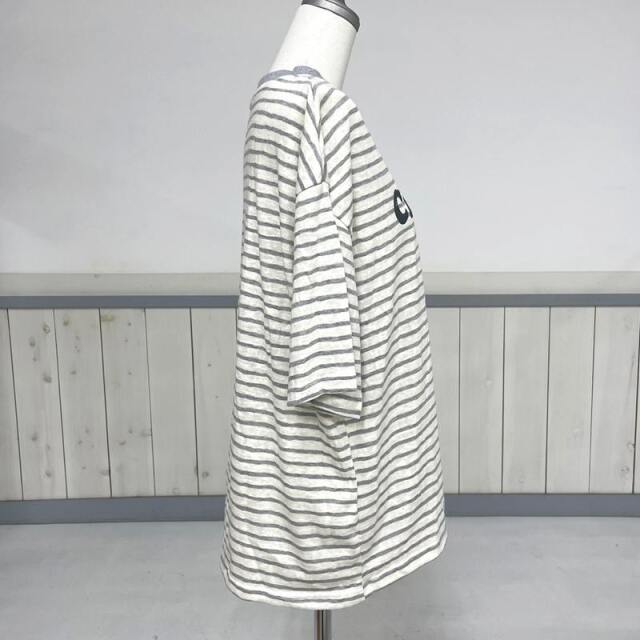 スラブボーダーロゴBIGTシャツ