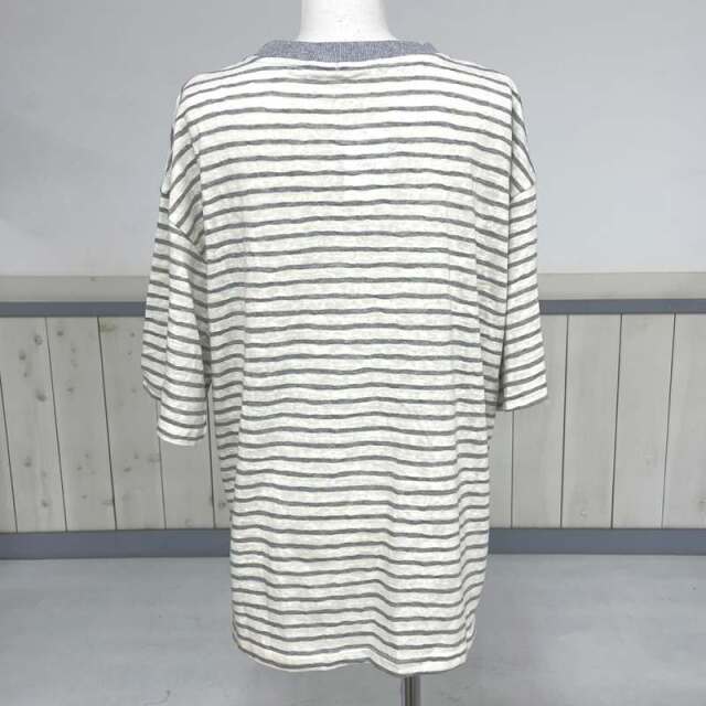 スラブボーダーロゴBIGTシャツ