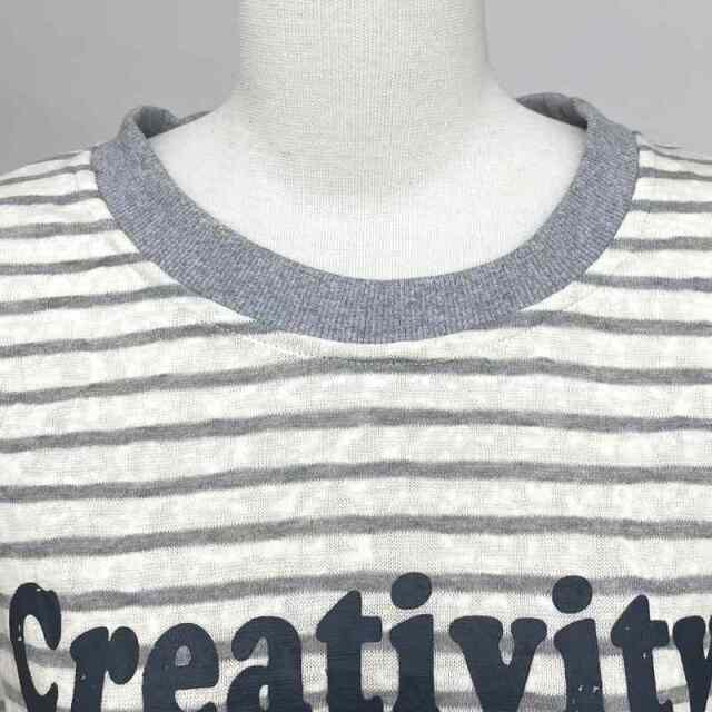 スラブボーダーロゴBIGTシャツ