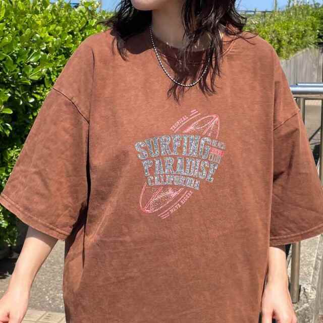 ピグメントロゴTシャツ