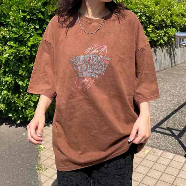 ピグメントロゴTシャツ