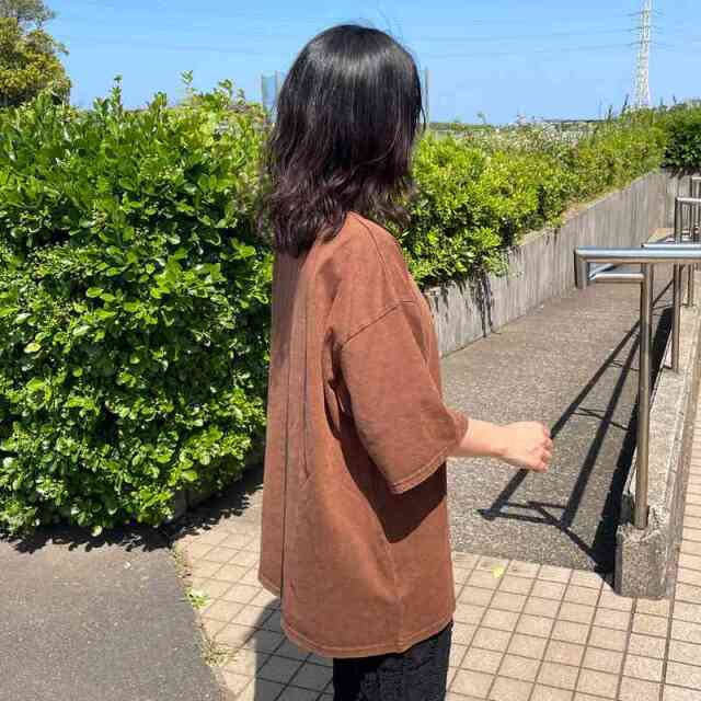 ピグメントロゴTシャツ