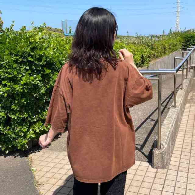 ピグメントロゴTシャツ