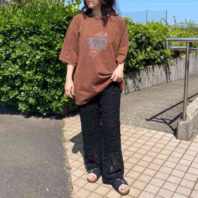 ピグメントロゴTシャツ
