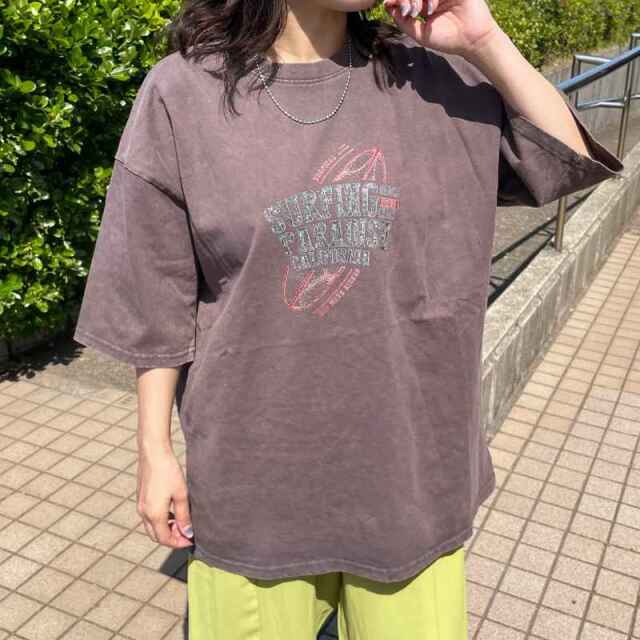 ピグメントロゴTシャツ