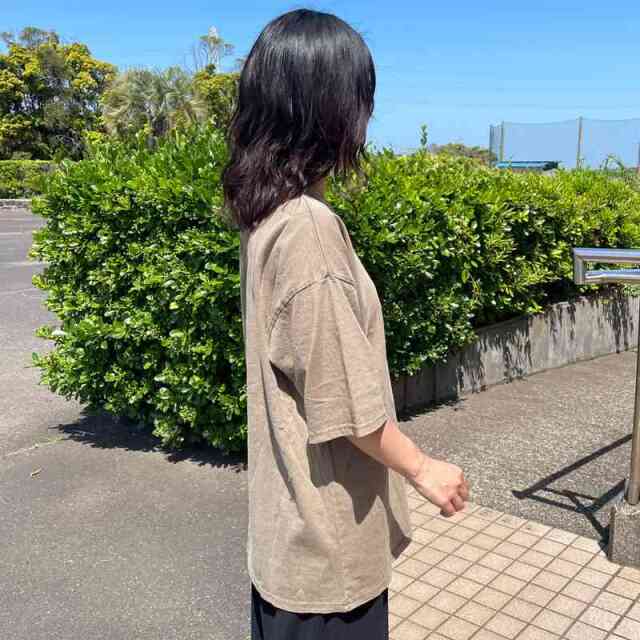 ピグメントロゴTシャツ