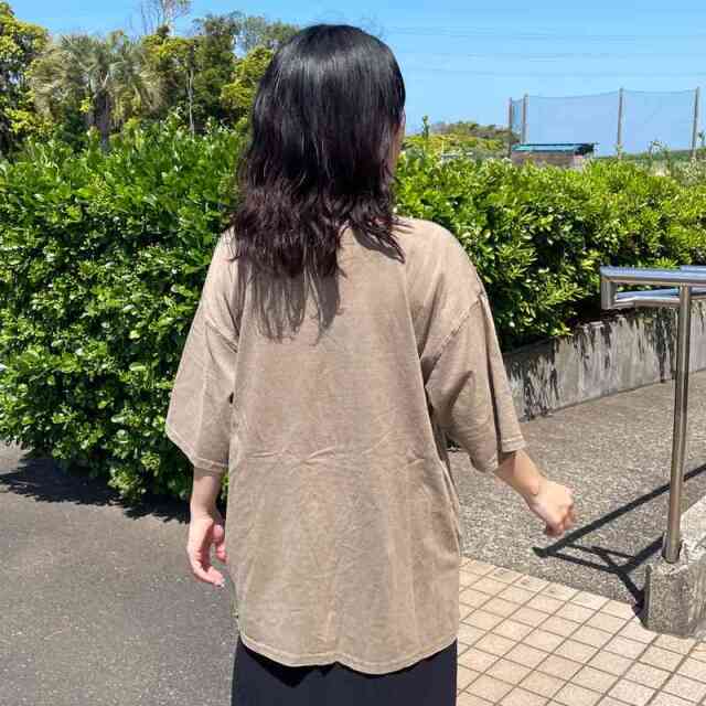 ピグメントロゴTシャツ