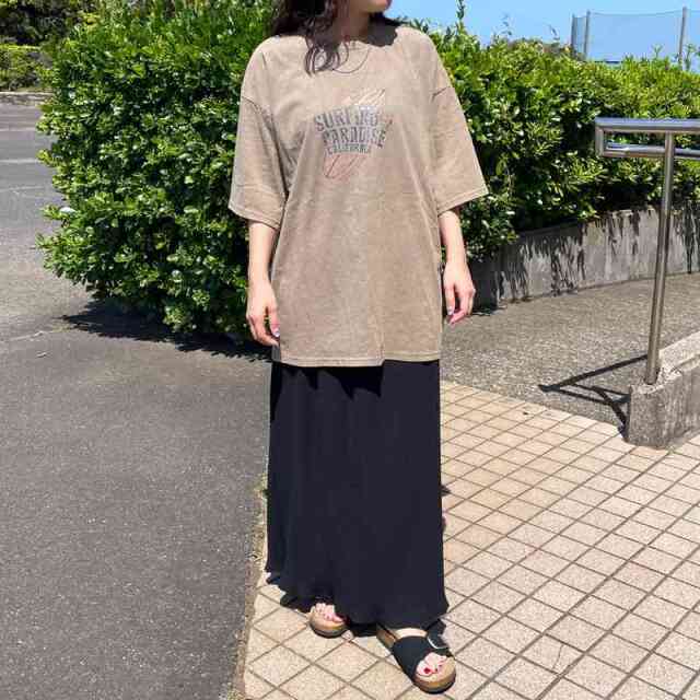 ピグメントロゴTシャツ