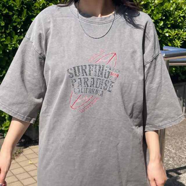 ピグメントロゴTシャツ