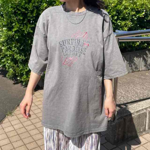 ピグメントロゴTシャツ