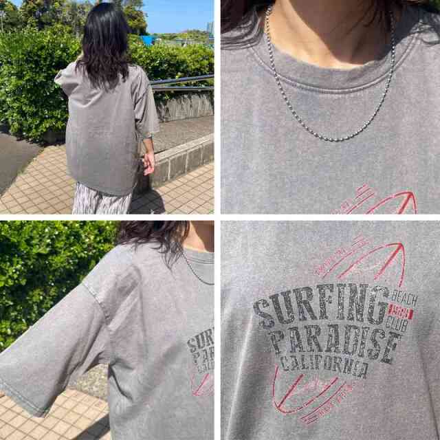 ピグメントロゴTシャツ