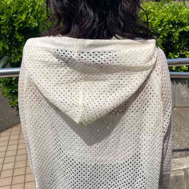 ダブルZIPメッシュパーカー