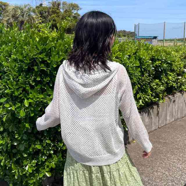 ダブルZIPメッシュパーカー