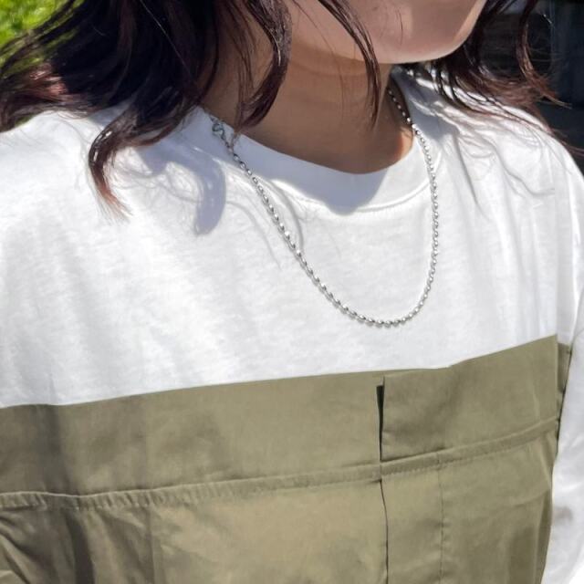 切替ドロストTシャツ