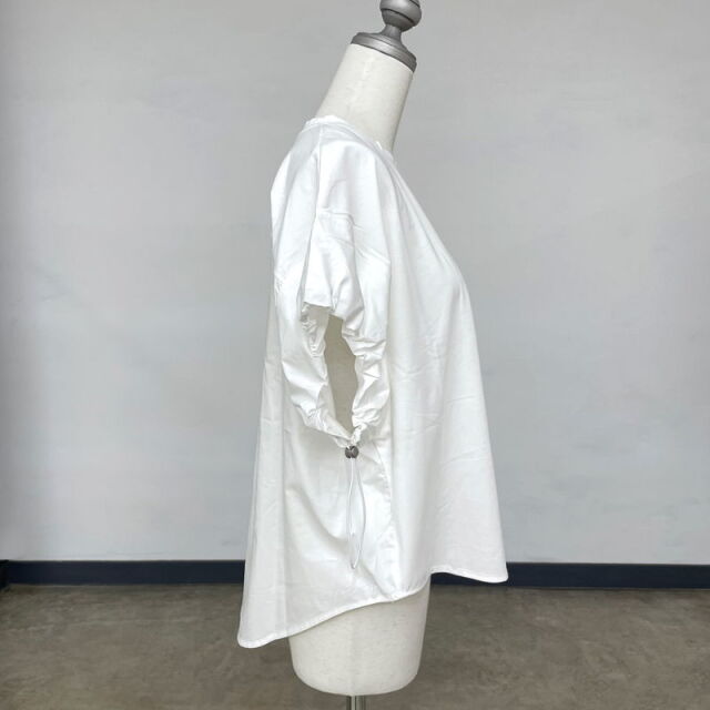 袖ドロストプルオーバー