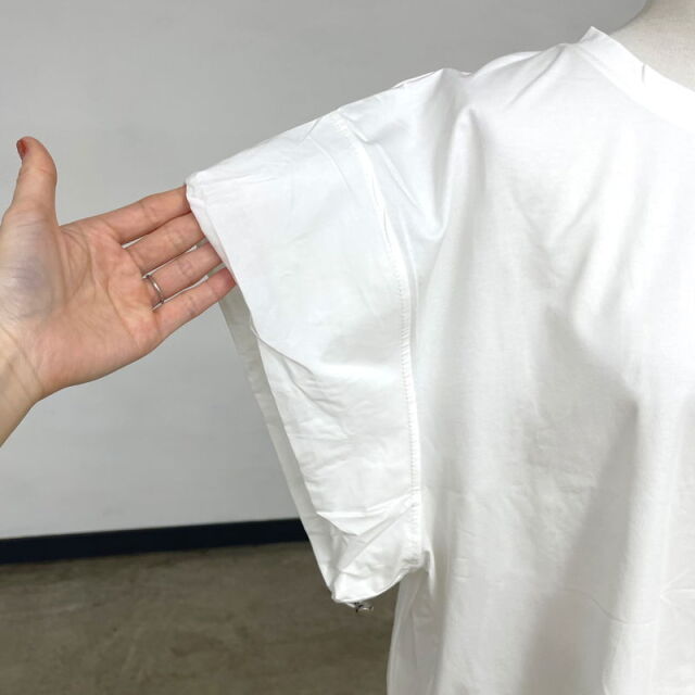 袖ドロストプルオーバー