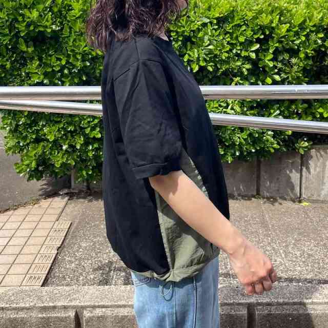 切替ポケットプルオーバー