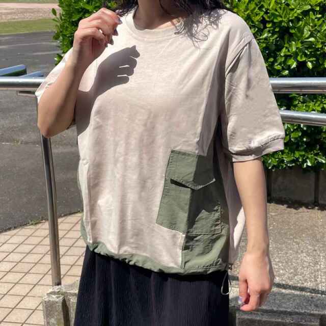 切替ポケットプルオーバー