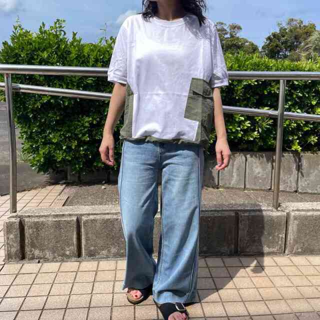 切替ポケットプルオーバー
