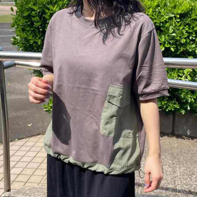 切替ポケットプルオーバー