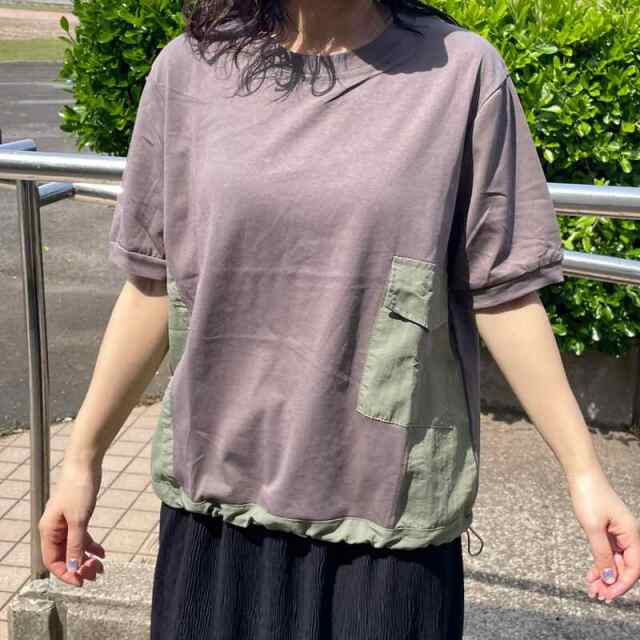 切替ポケットプルオーバー