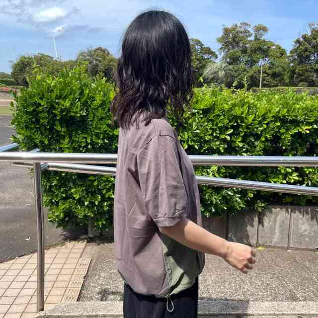 切替ポケットプルオーバー
