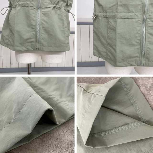 ナイロン風スタンドベスト