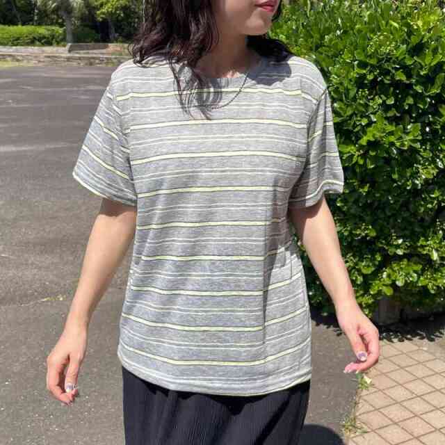 スラブボーダーTシャツ