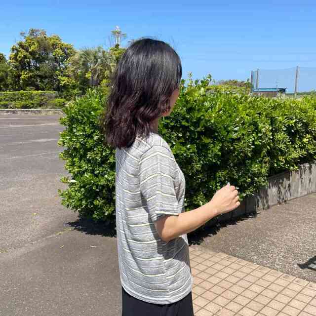 スラブボーダーTシャツ