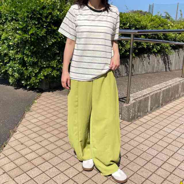 スラブボーダーTシャツ
