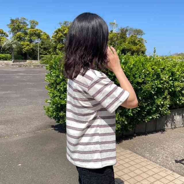 スラブボーダーTシャツ