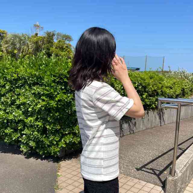 スラブボーダーTシャツ