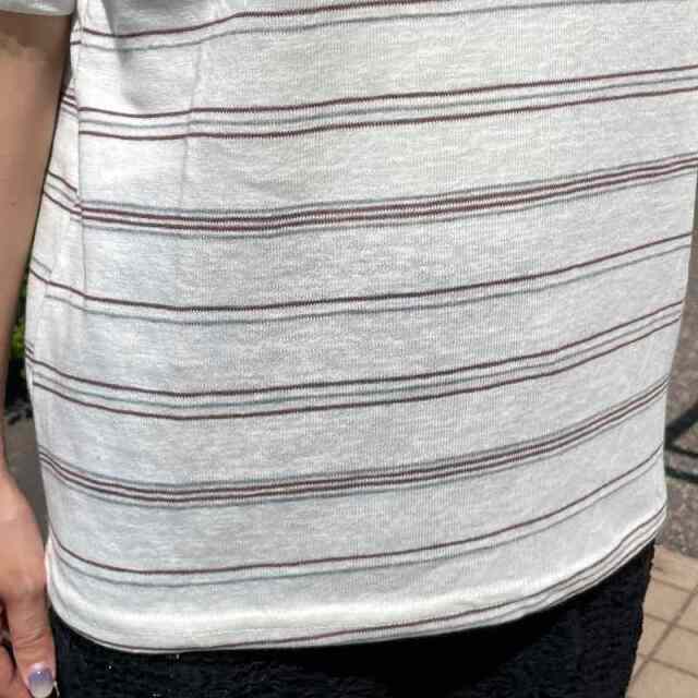 スラブボーダーTシャツ