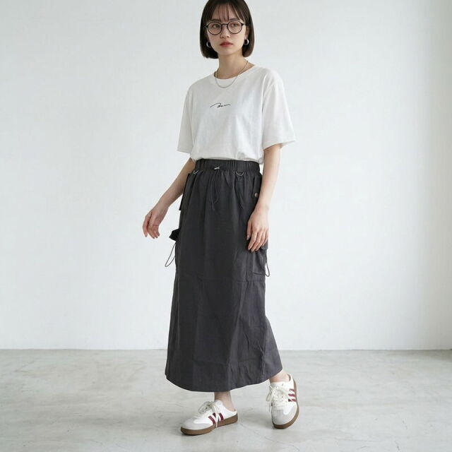ストレッチカーゴスカート