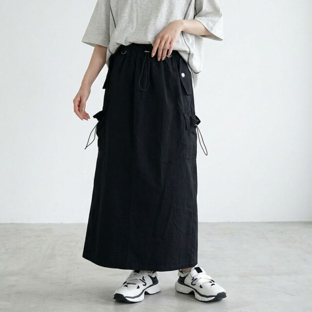 ストレッチカーゴスカート