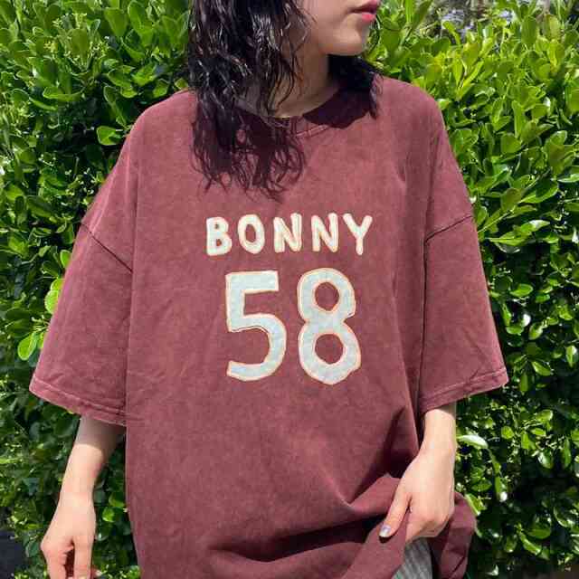 ピグメントナンバーロゴBIGTシャツ