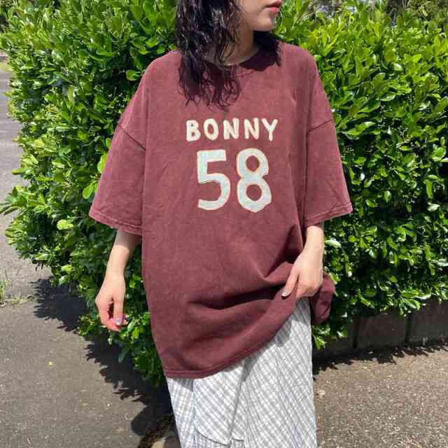 ピグメントナンバーロゴBIGTシャツ