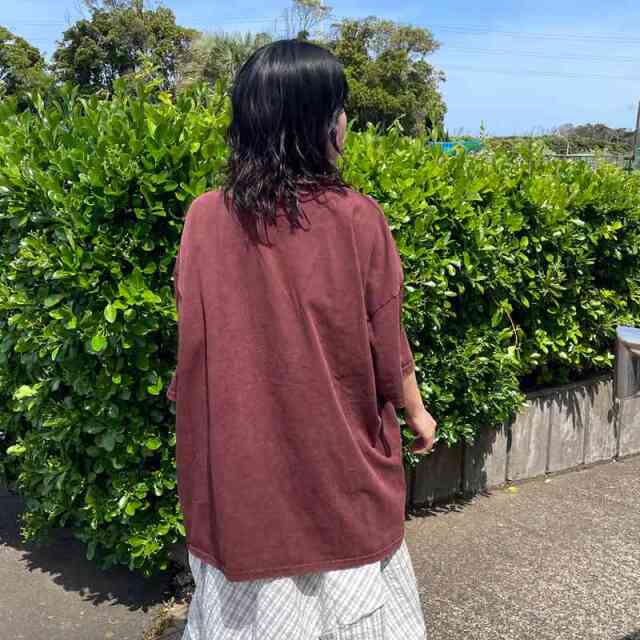 ピグメントナンバーロゴBIGTシャツ