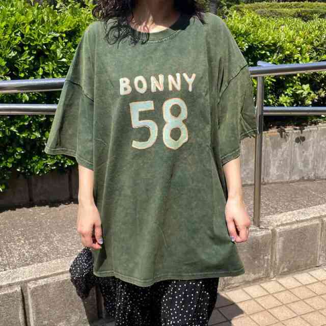 ピグメントナンバーロゴBIGTシャツ