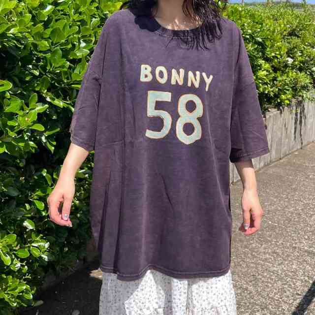 ピグメントナンバーロゴBIGTシャツ